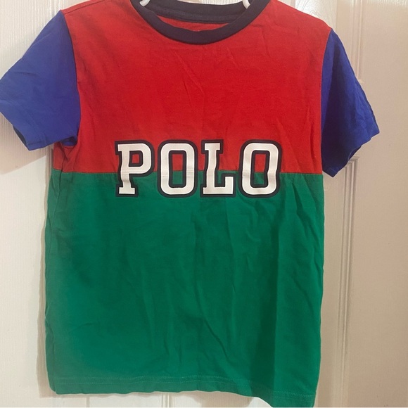 Polo Ralph Lauren Colorblock Tee Shirt - Picture 2 of 7